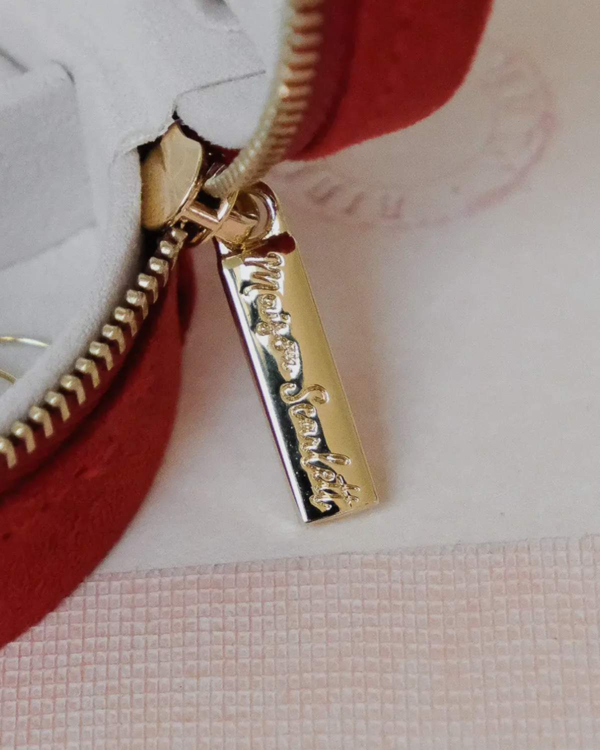 Red Velvet Pouch