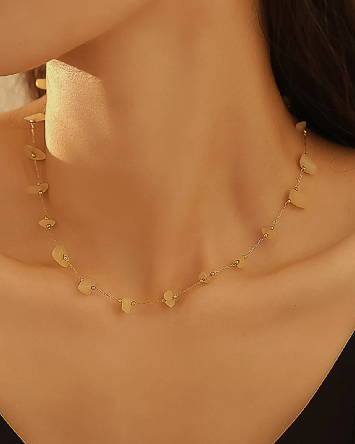 Butter Stone Necklace