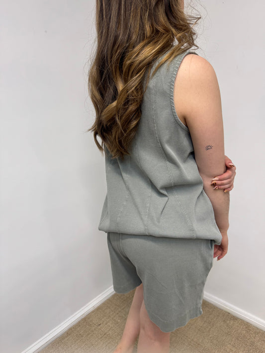 100% cotton set short spring