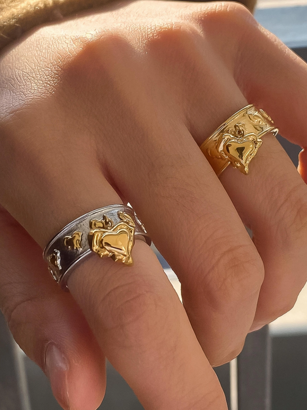 Alexia Heart Drop Ring