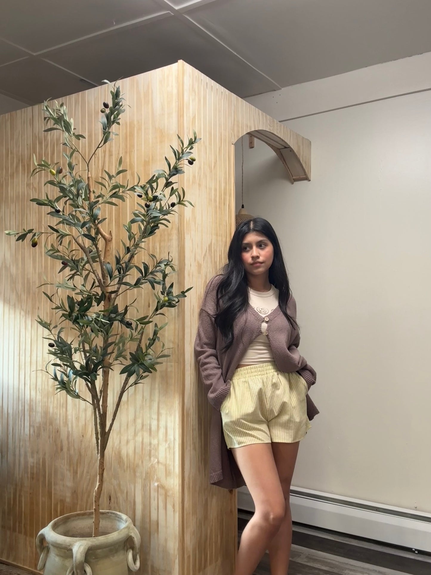 Knit Mocha Cardigan