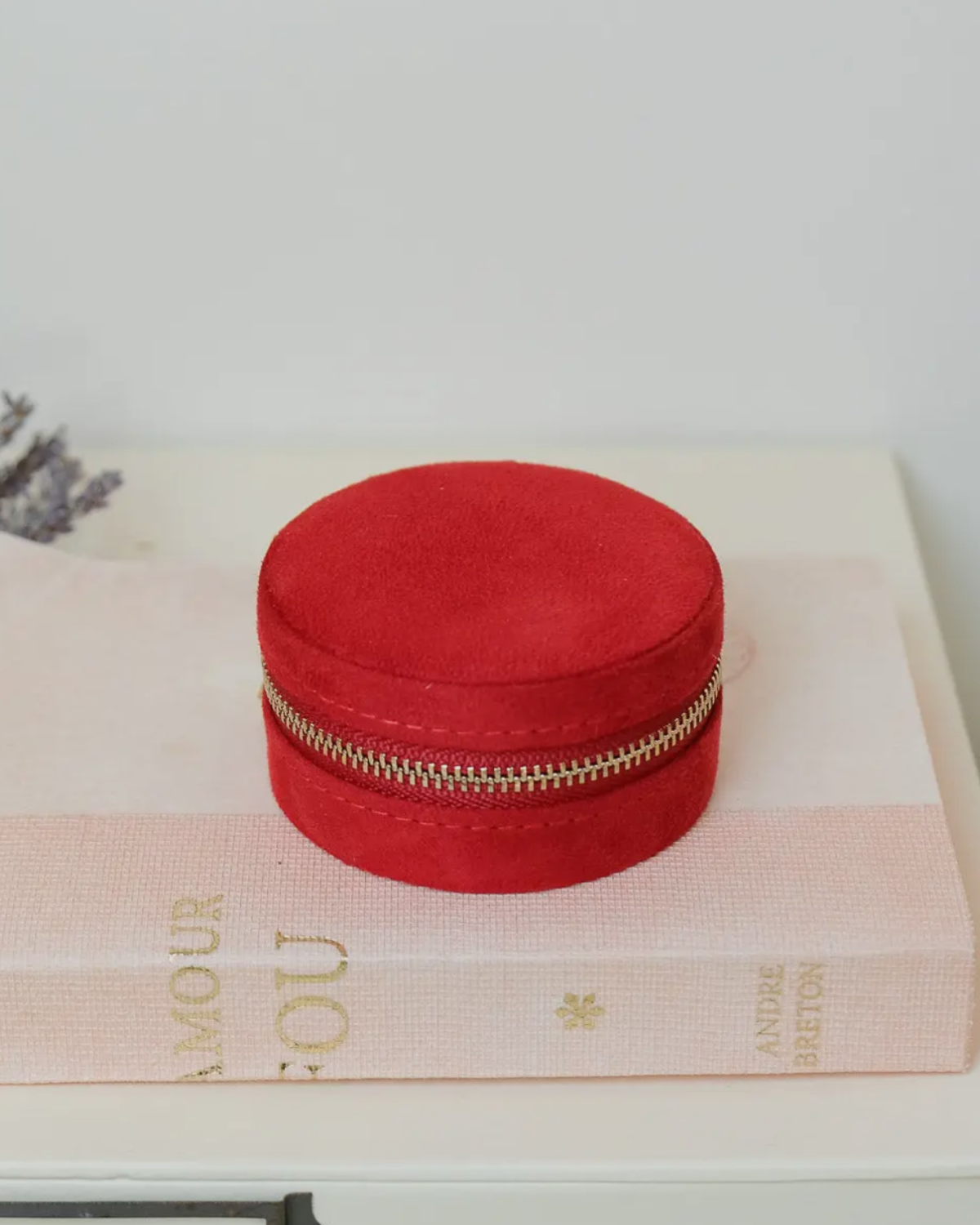 Red Velvet Pouch
