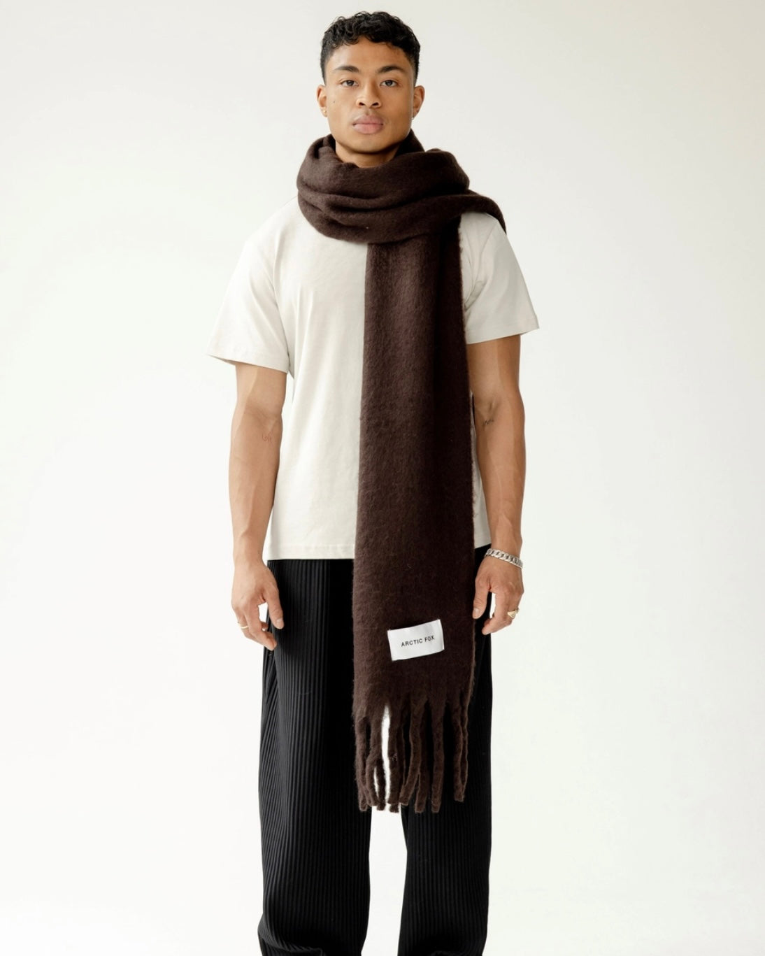 Reyk Scarf Ground Coffee
