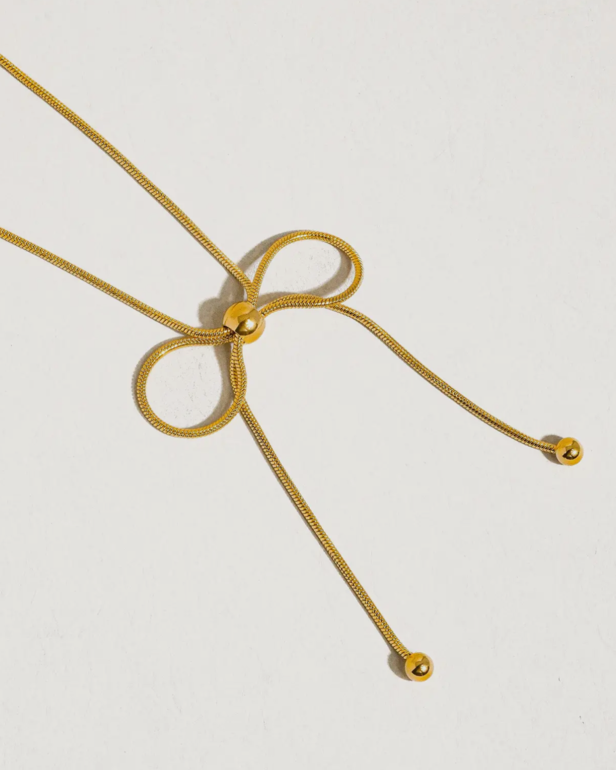 Long Bow Necklace