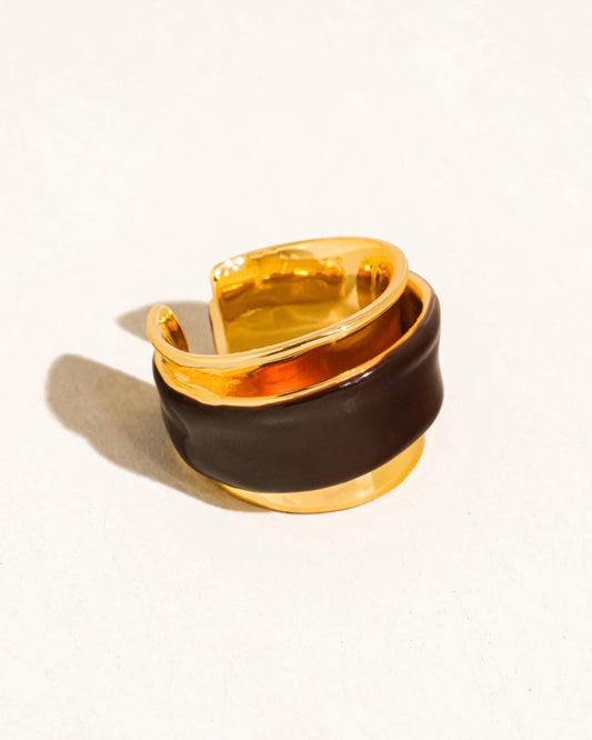 Brown Layer Ring