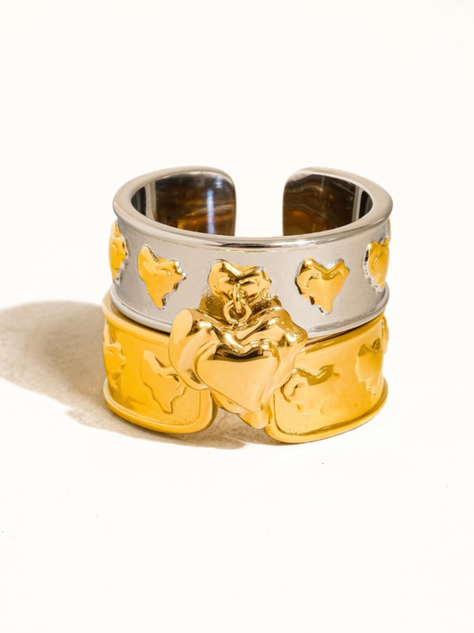 Alexia Heart Drop Ring