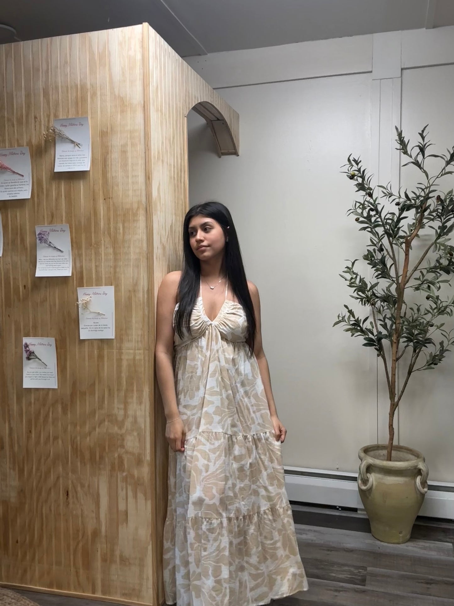 Print Maxi Dress