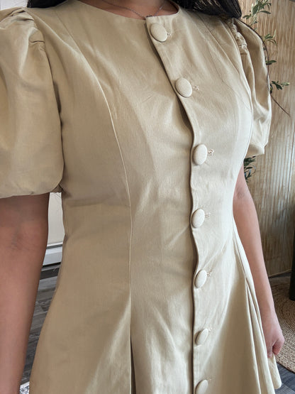 Voluminous Puff Dress