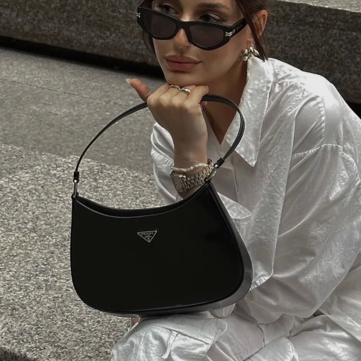 Sunglasses color black aesthetic 