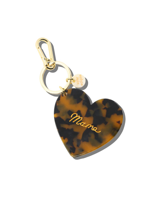 Mama Heart Keychain
