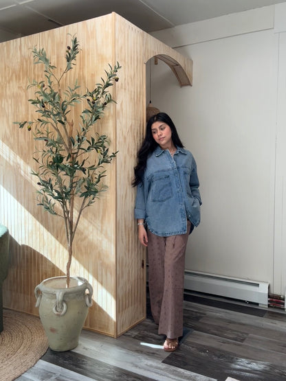 Carla Denim Shacket