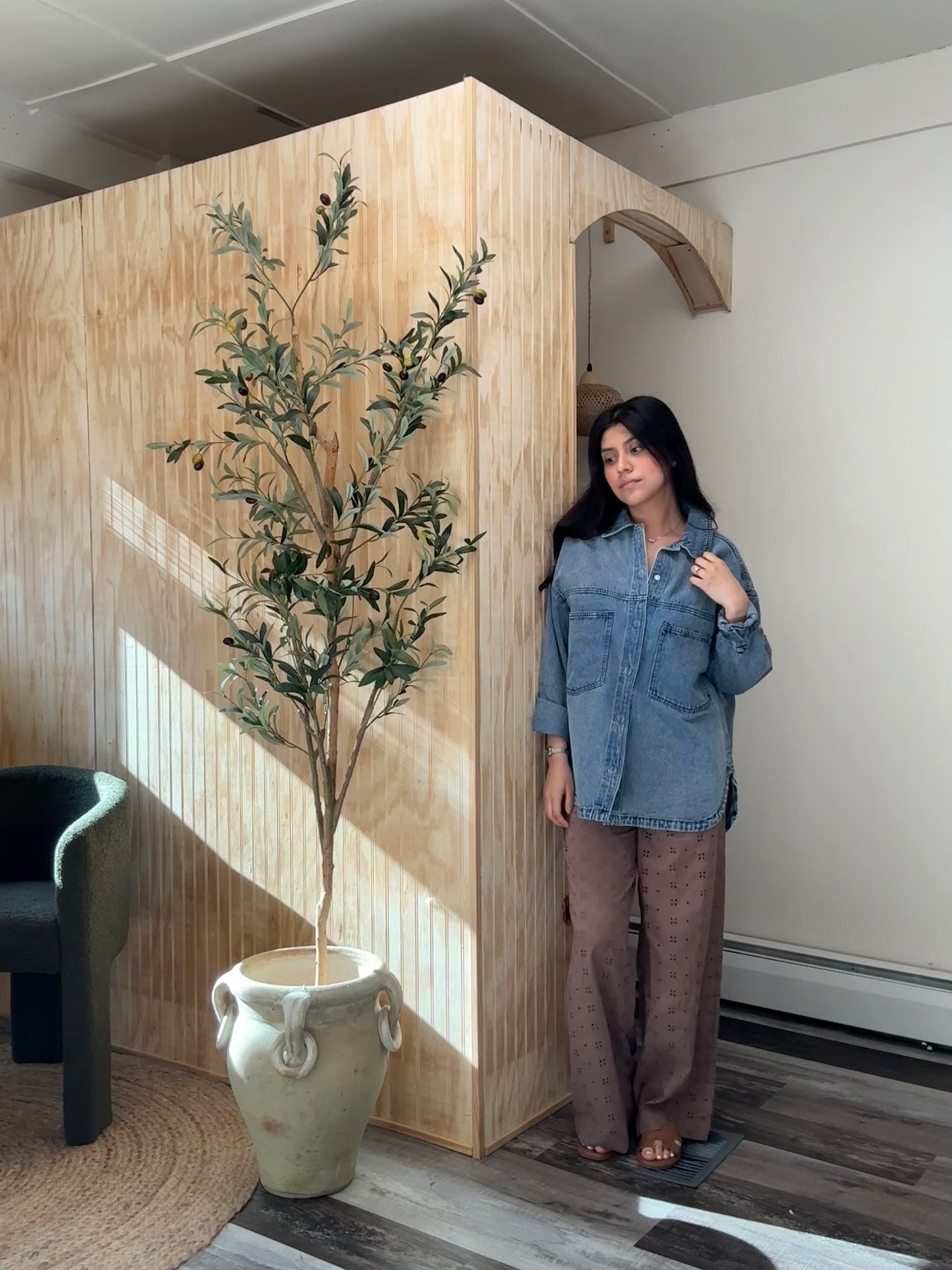 Carla Denim Shacket