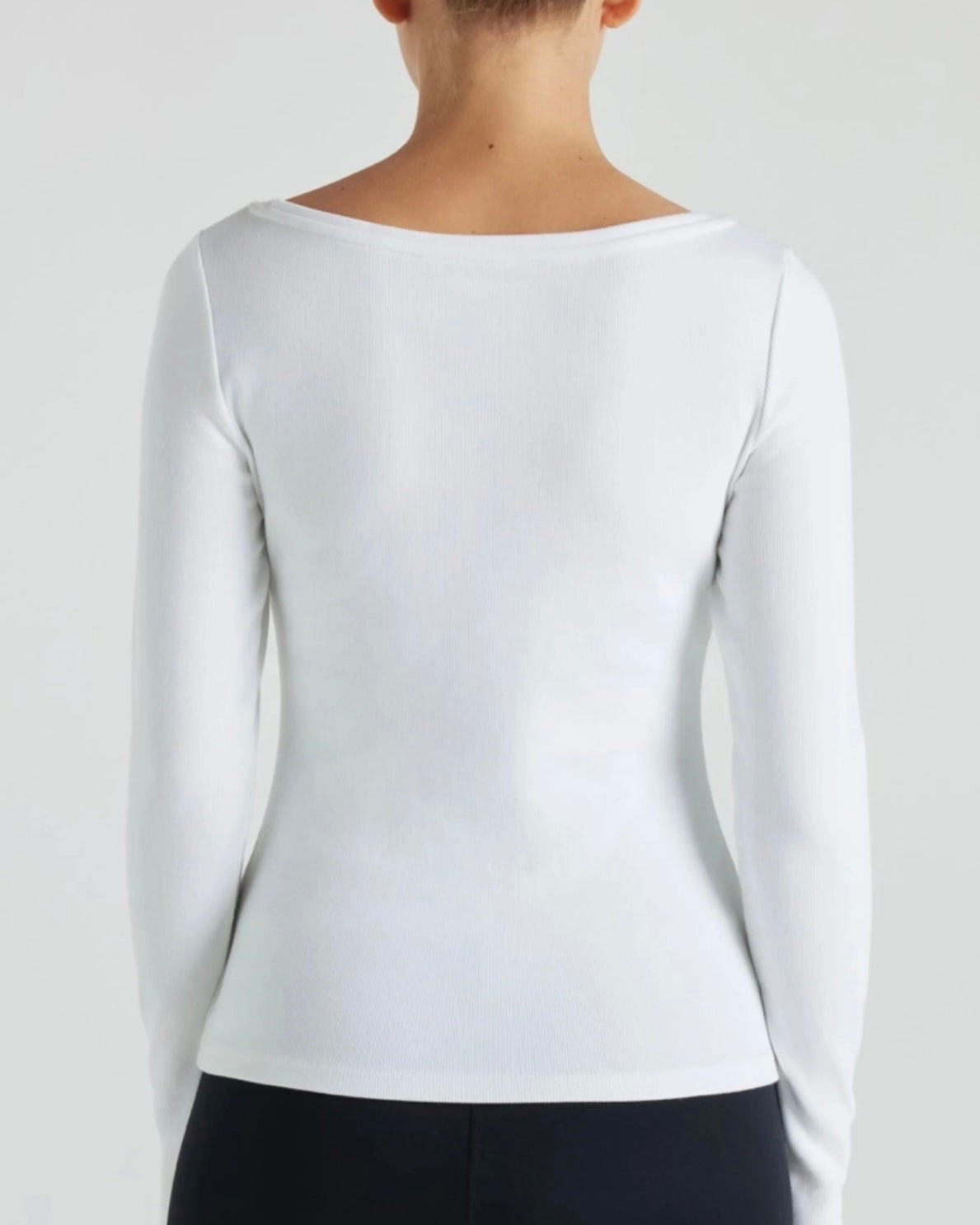 Serene WHT Long Sleeve