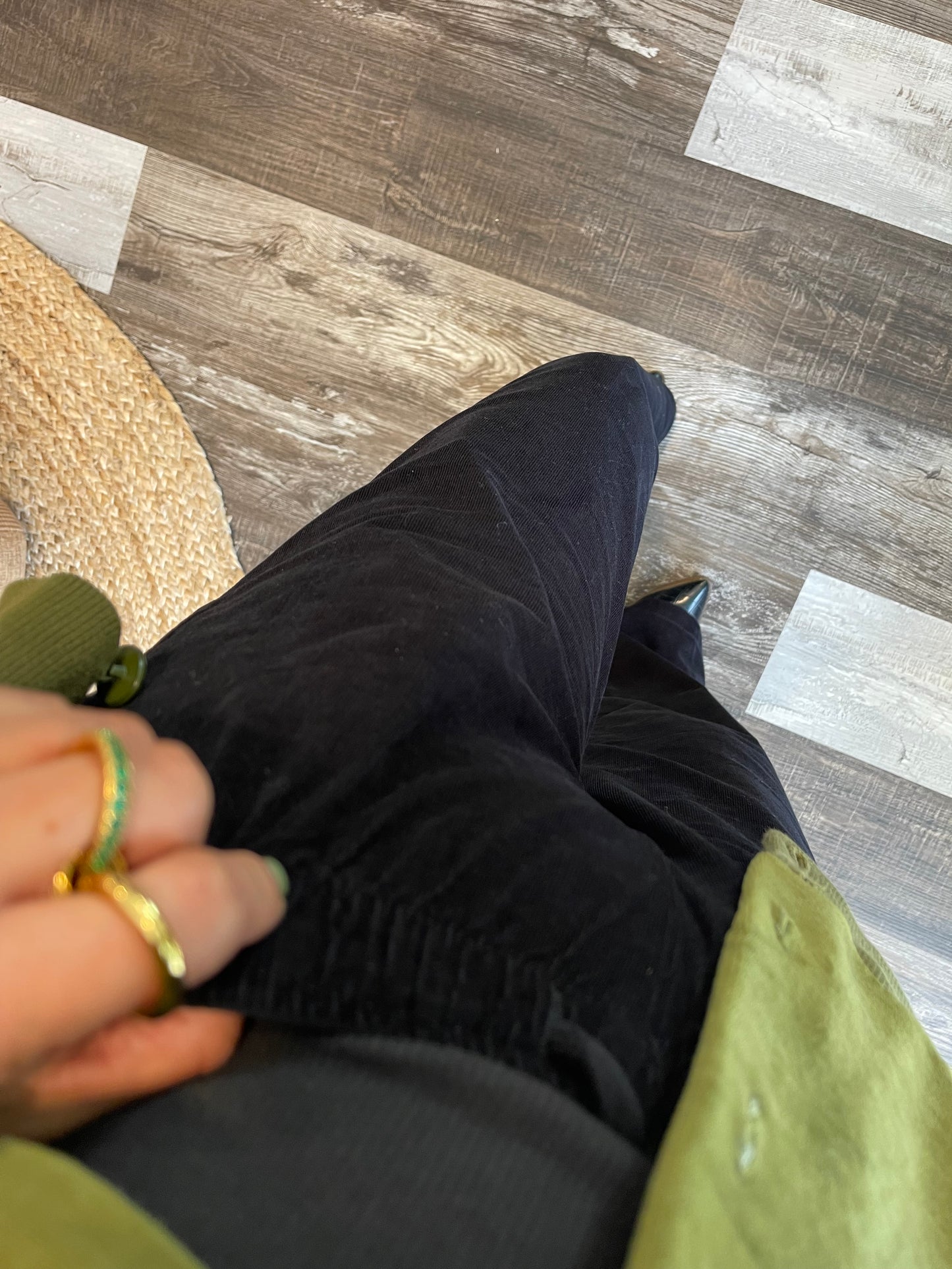 Black Corduroy Pants