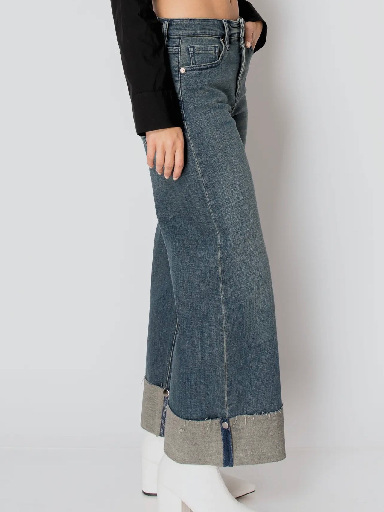 Camelle Cuffed Jeans