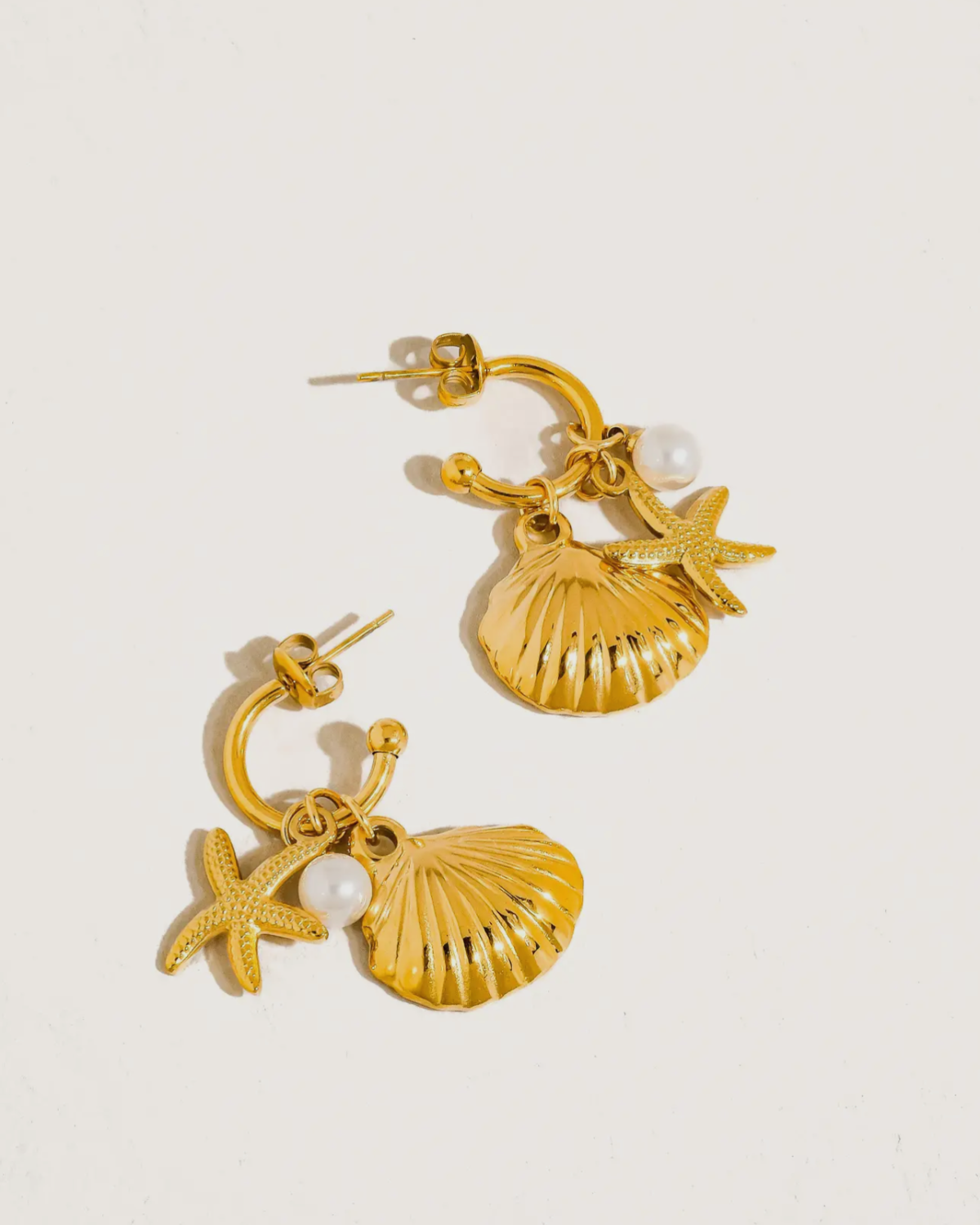 Seashell earrings 