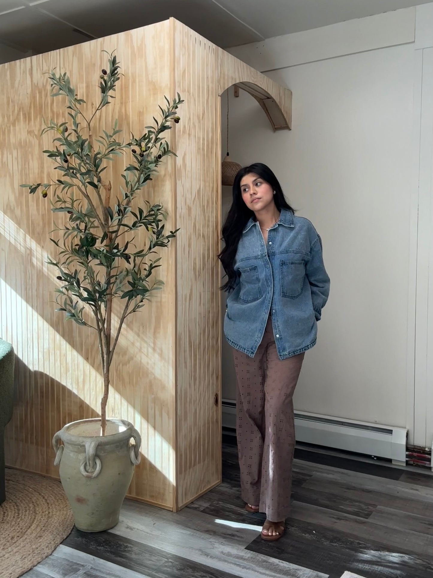 Carla Denim Shacket