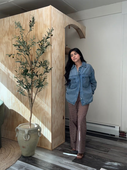 Carla Denim Shacket