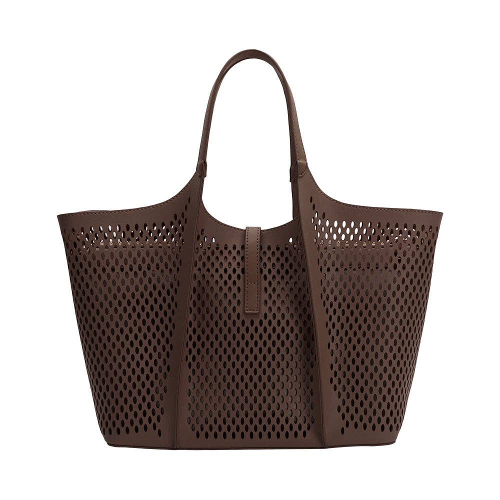 Malia Vegan Leather Tote Bag
