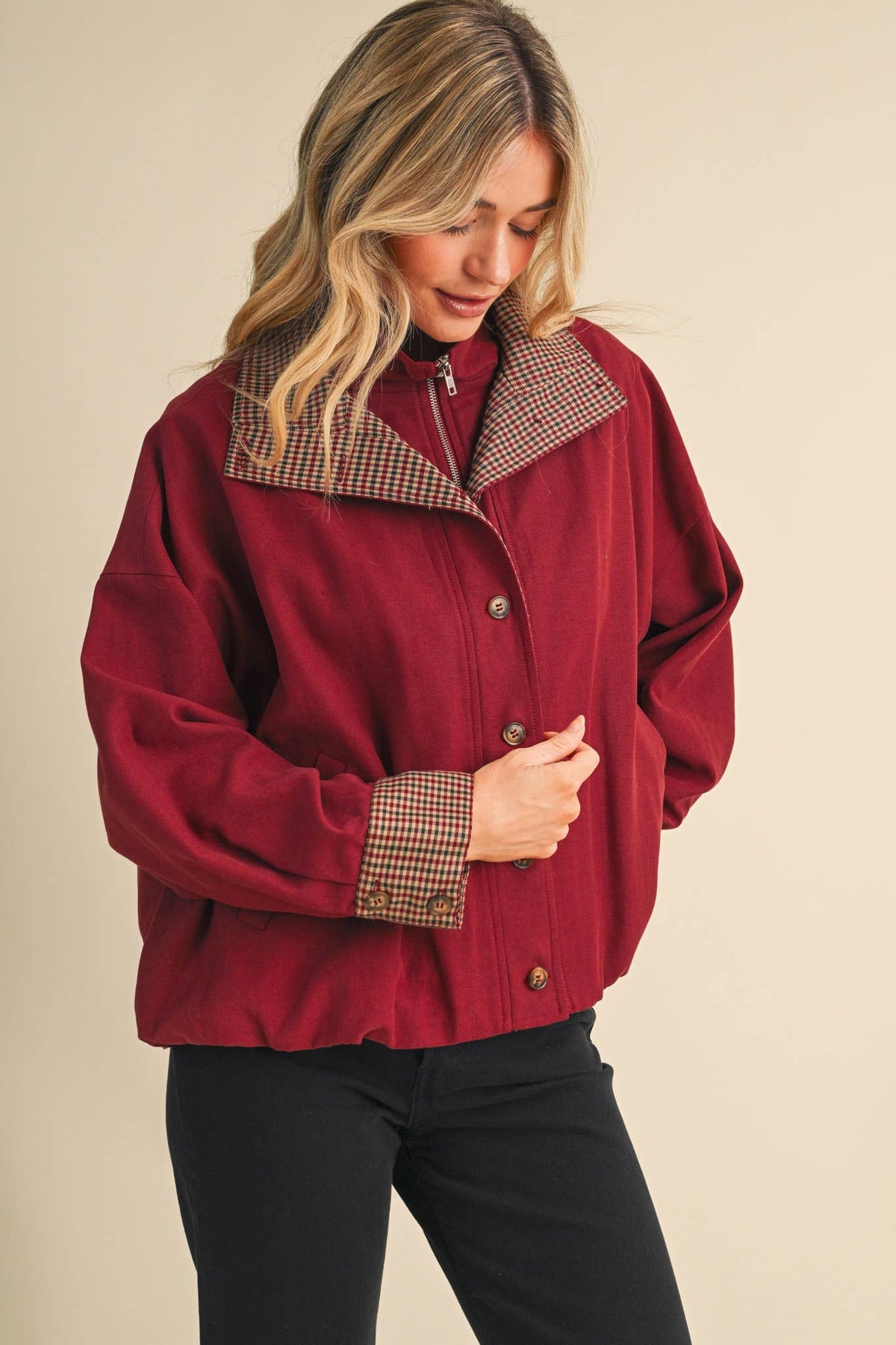 IT HOUNDSTOOTH Jacket