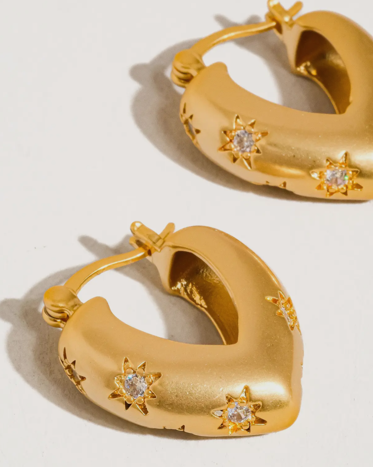Daisy Hoop Earrings