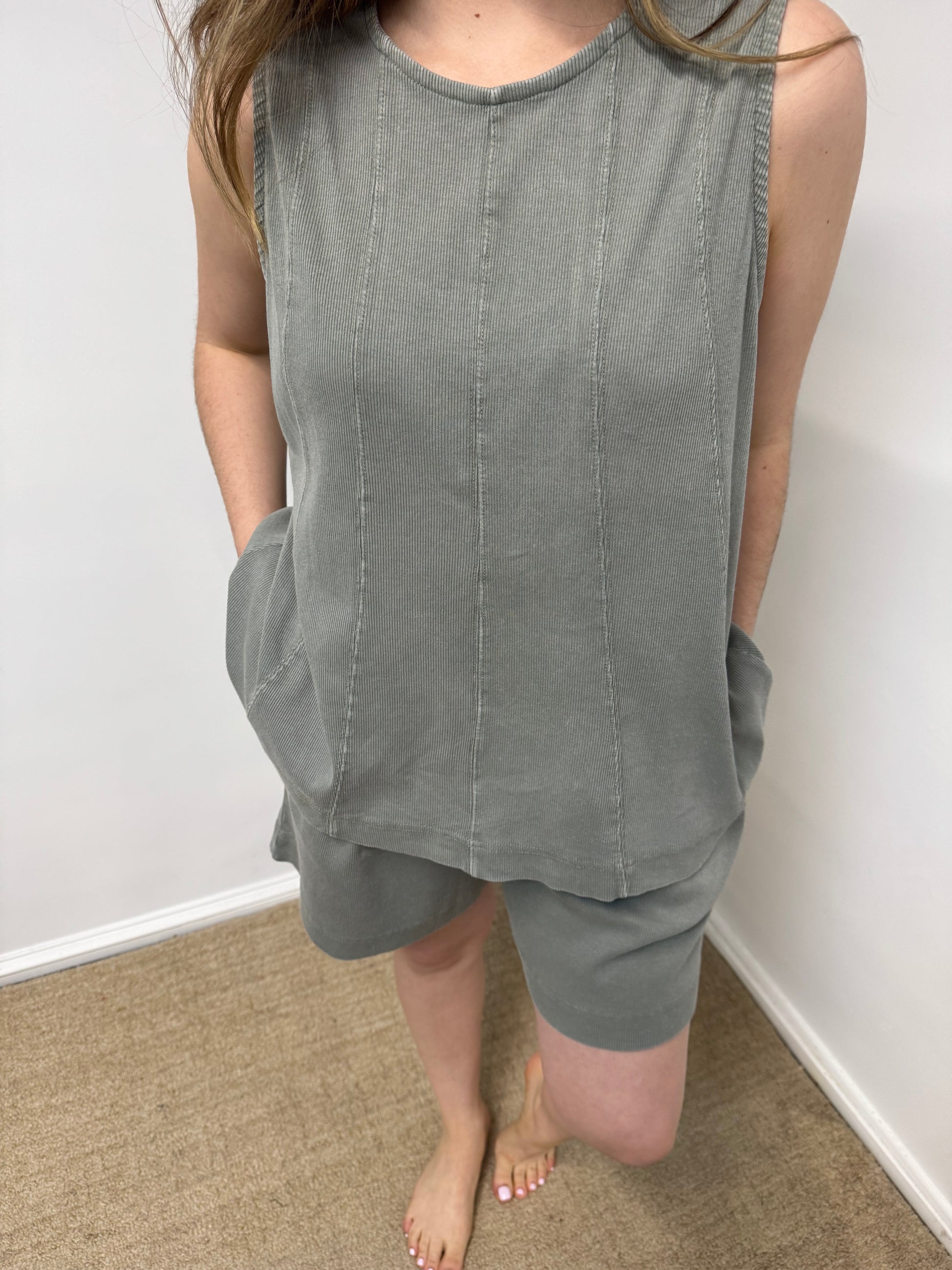 Stretch spring outfit set shorts 