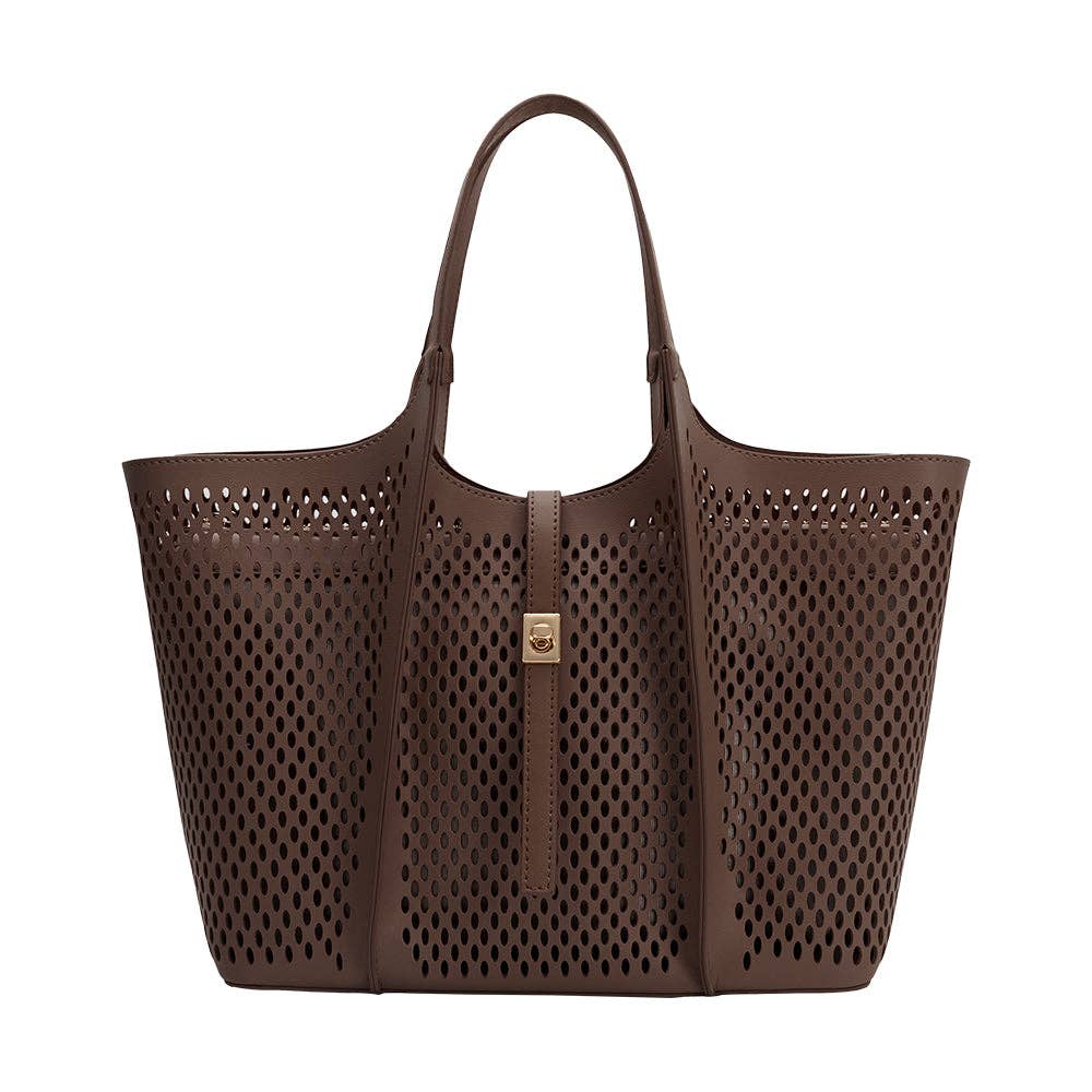 Malia Vegan Leather Tote Bag