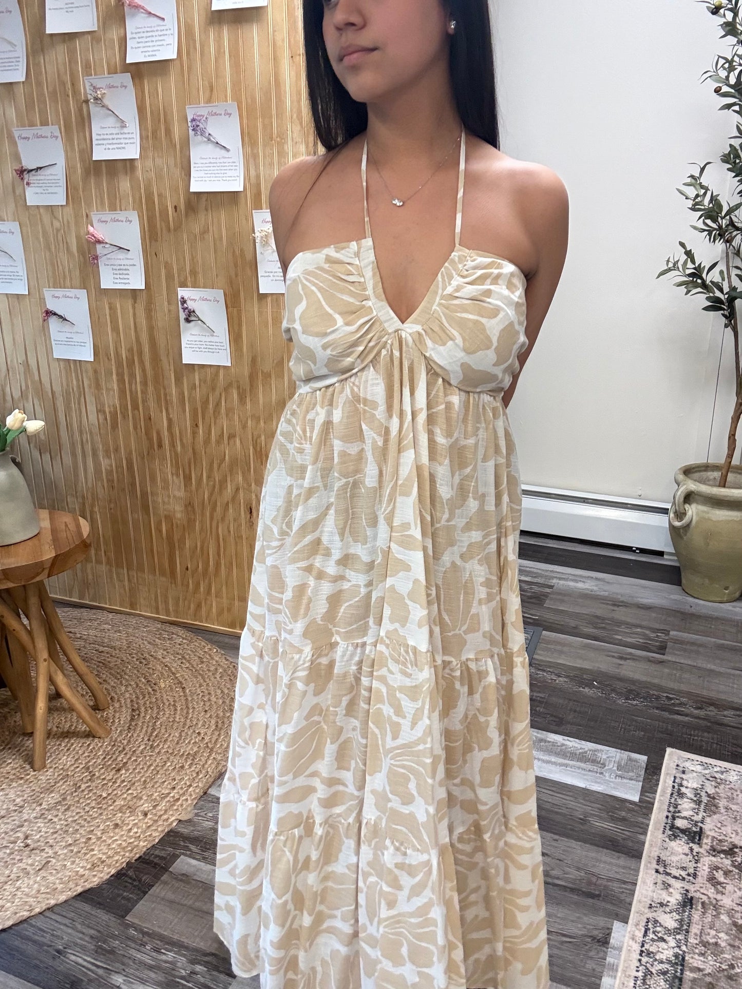Print Maxi Dress