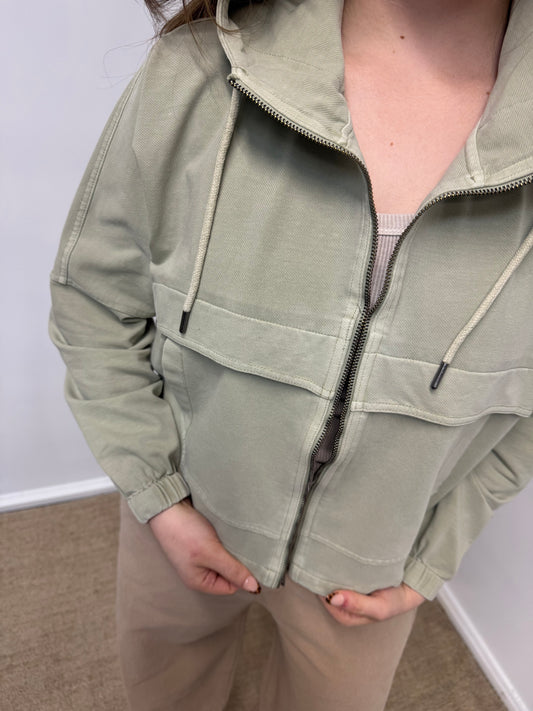 Zipper jacket utility