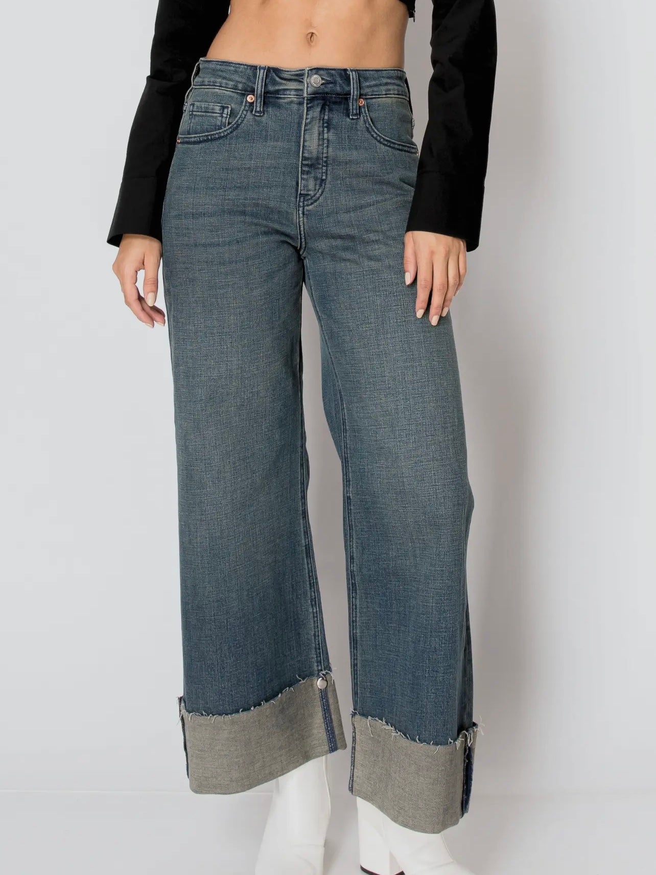 Camelle Cuffed Jeans