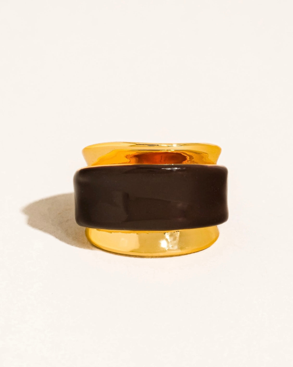 Brown Layer Ring