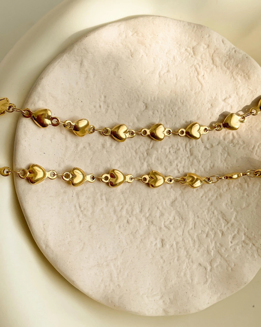 Mini Hearts Necklace