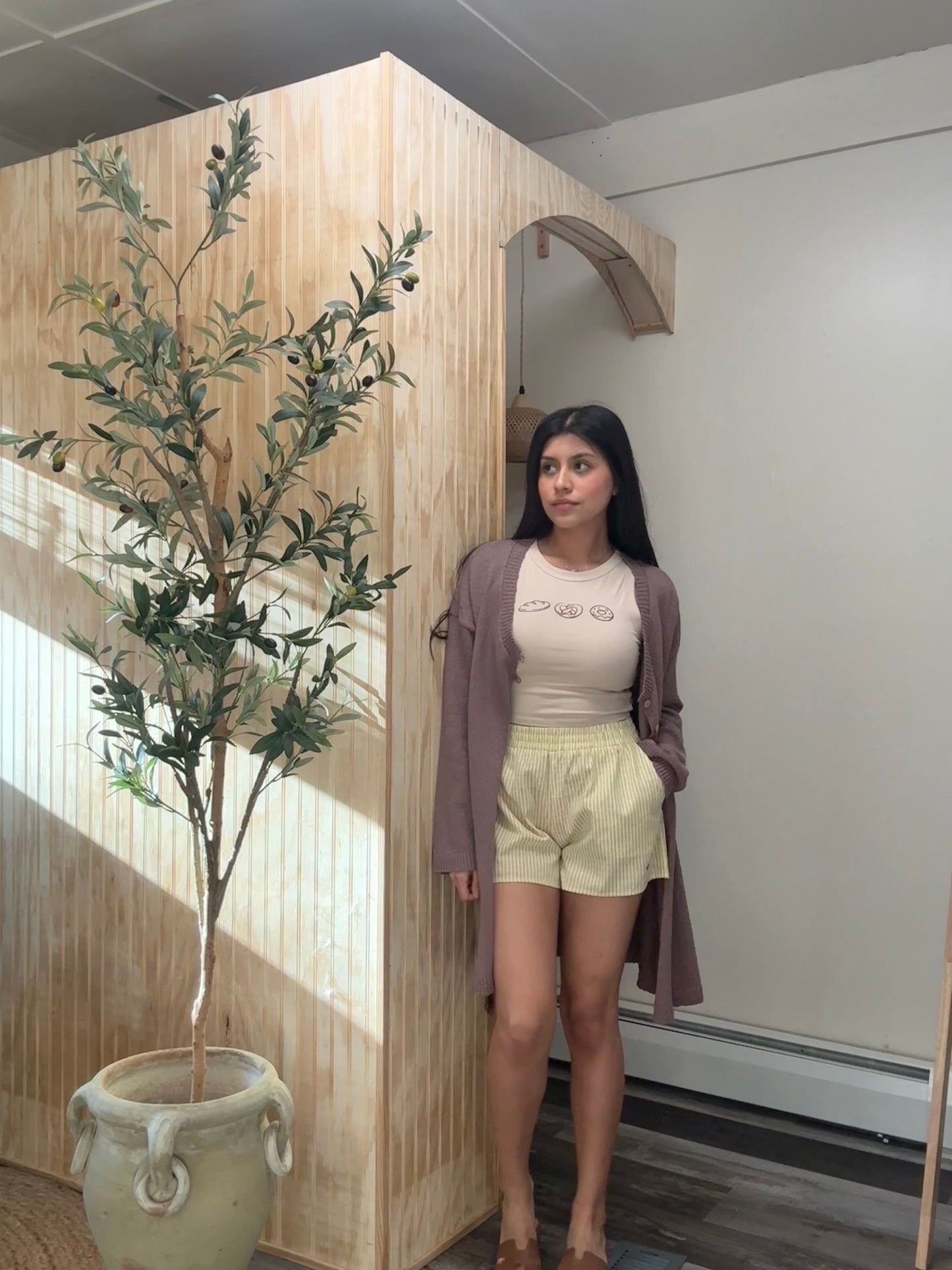 Knit Mocha Cardigan