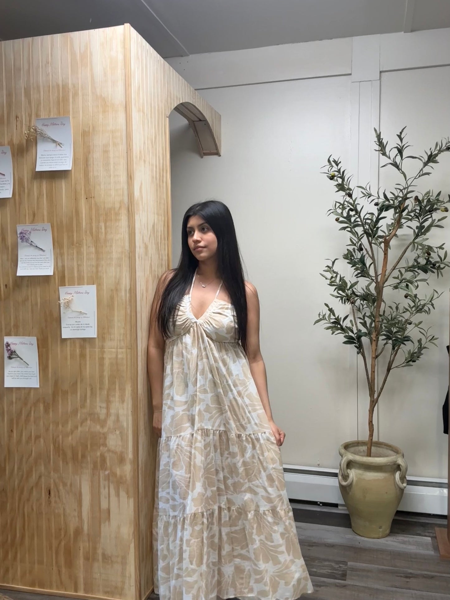 Print Maxi Dress