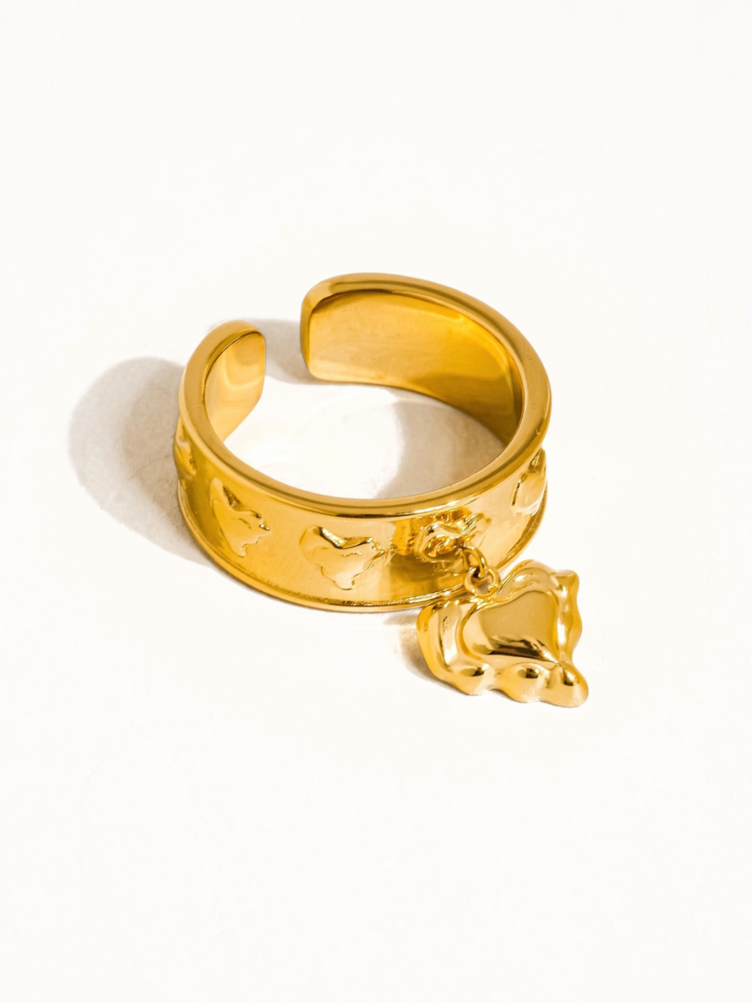 Alexia Heart Drop Ring