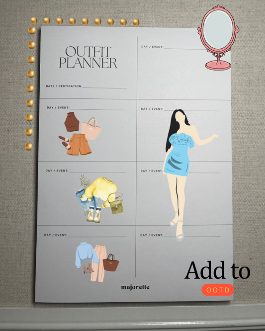 Outfit Planning Notepad
