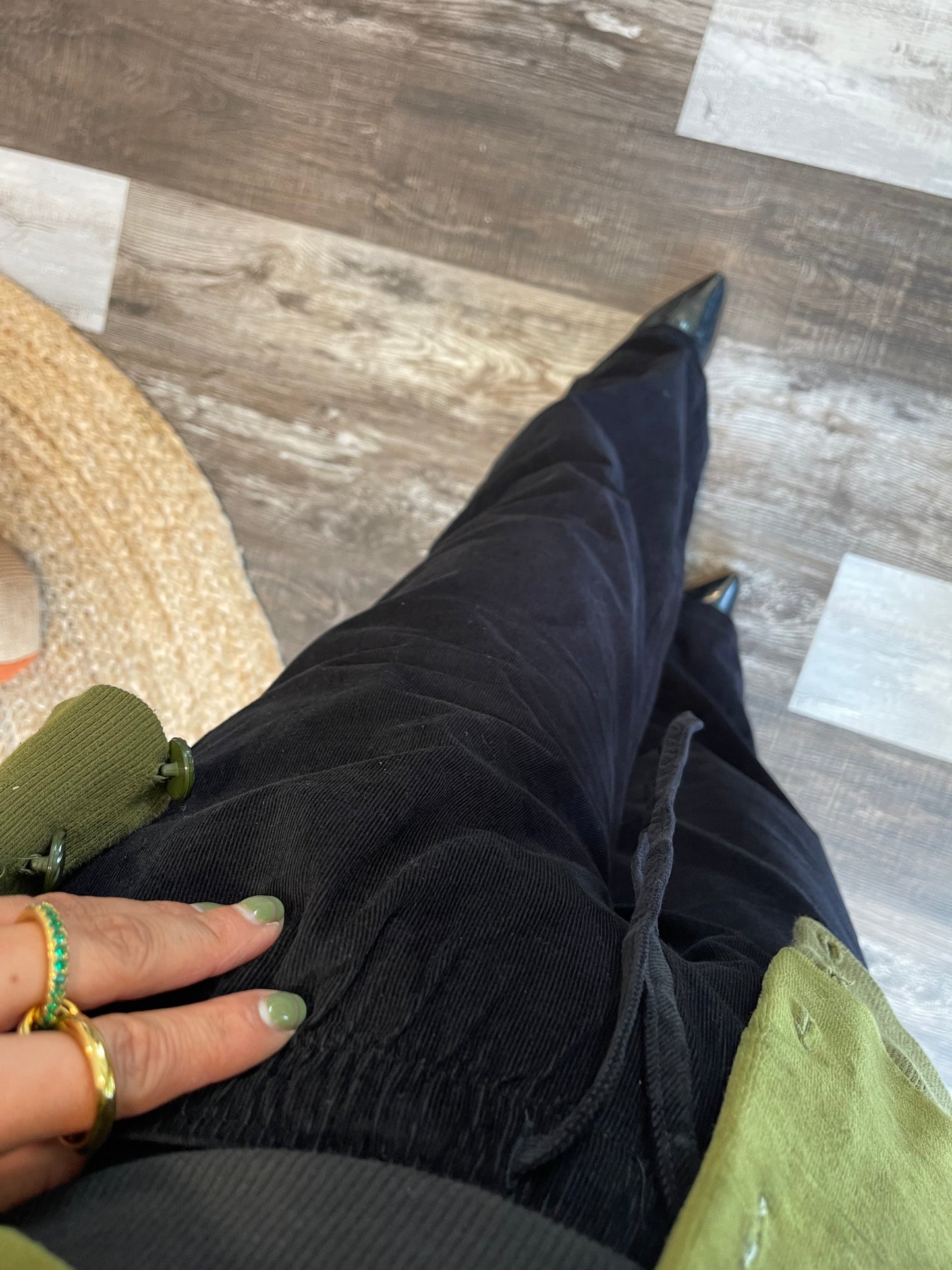 Black Corduroy Pants