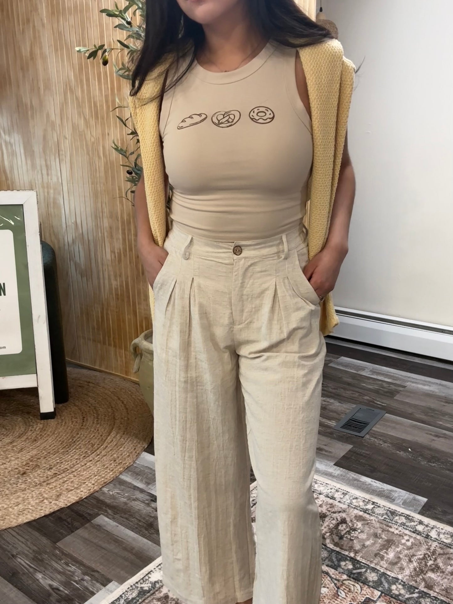 Oatmeal Pants