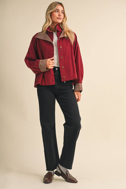 IT HOUNDSTOOTH Jacket
