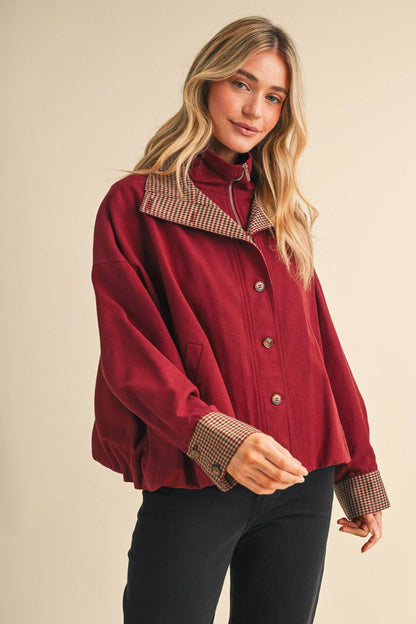 IT HOUNDSTOOTH Jacket
